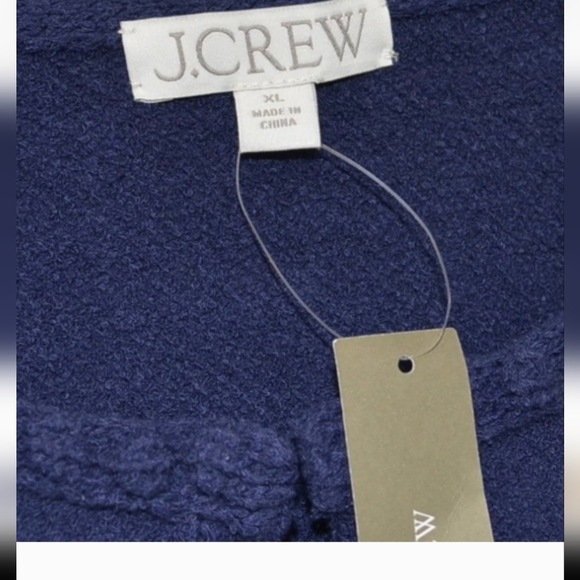 Nwt J Crew Odette sweater lady jacket in cotton-blend bouclé - Picture 4 of 4